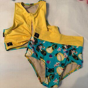 Kandi Kouture 2 piece dancewear set